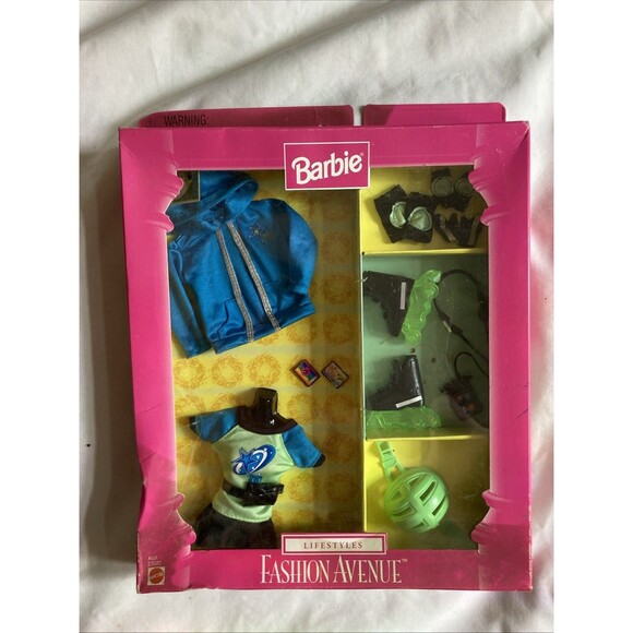 In-Line Skater Lifestyles Fashion Avenue Barbie 1999 Outfit NRFB Box - Picture 1 of 5